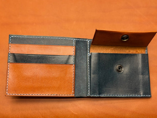 Ručno šivani elegantni kožni novčanik