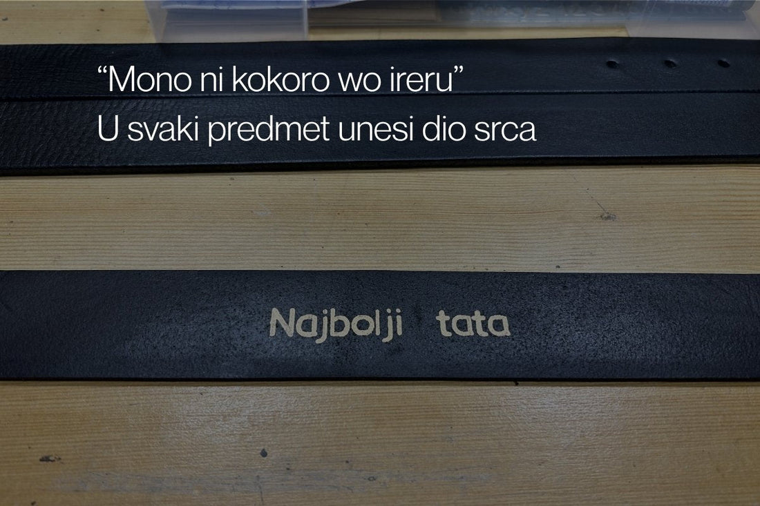 “Mono ni kokoro wo ireru” - U svaki predmet unesi dio srca