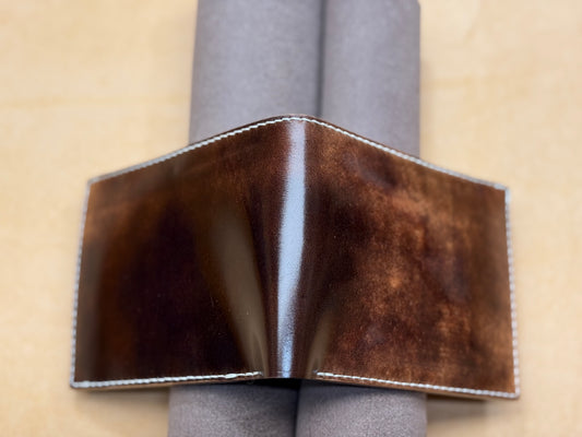 Handgenähte Ledergeldbörse – Limitierte Auflage