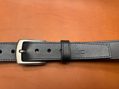 Hand-stitched leather belt Xyrian