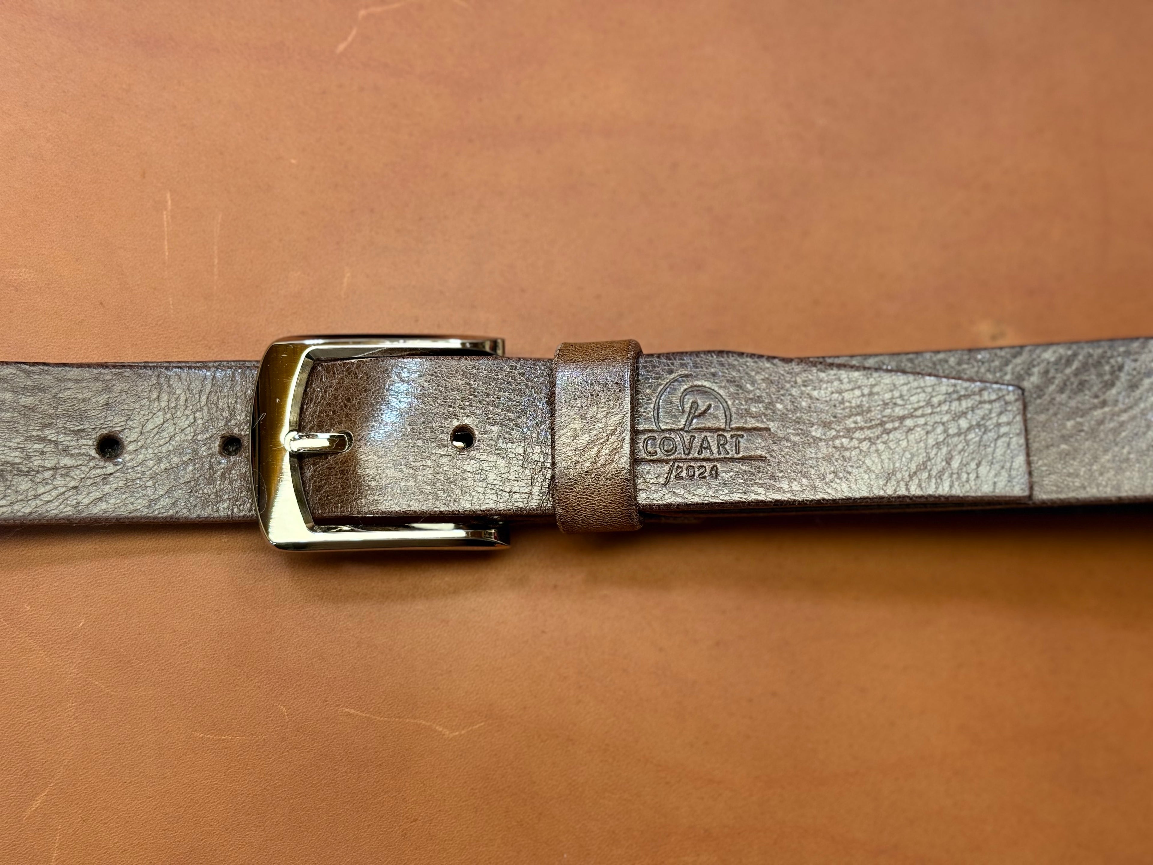 Handmade leather belt Dravon 34