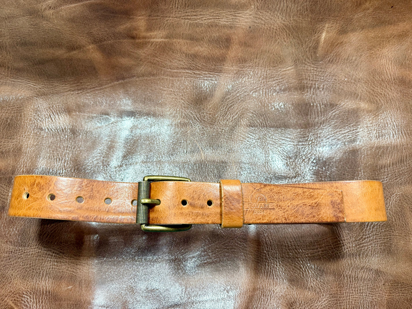 Ručno šivani kožni remen Dravon 40