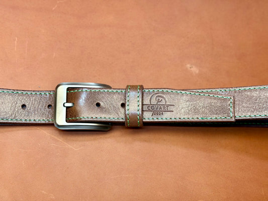 Handgefertigter Damen-Ledergürtel Xyrian 34