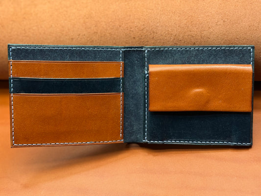 Ručno šivani elegantni kožni novčanik