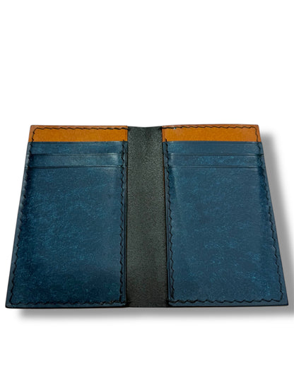 Ručno šivani držač kartica - preklopni