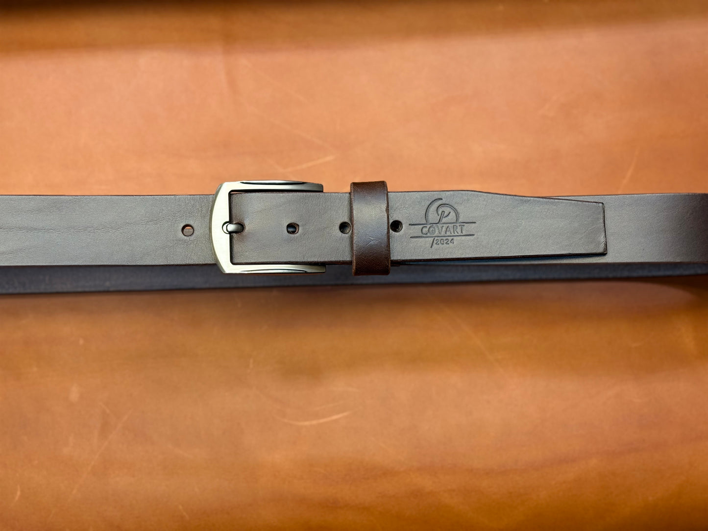 Men's leather belt Zerath 35