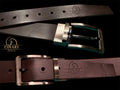 Handgefertigter, eleganter Ledergürtel Kaelis 35