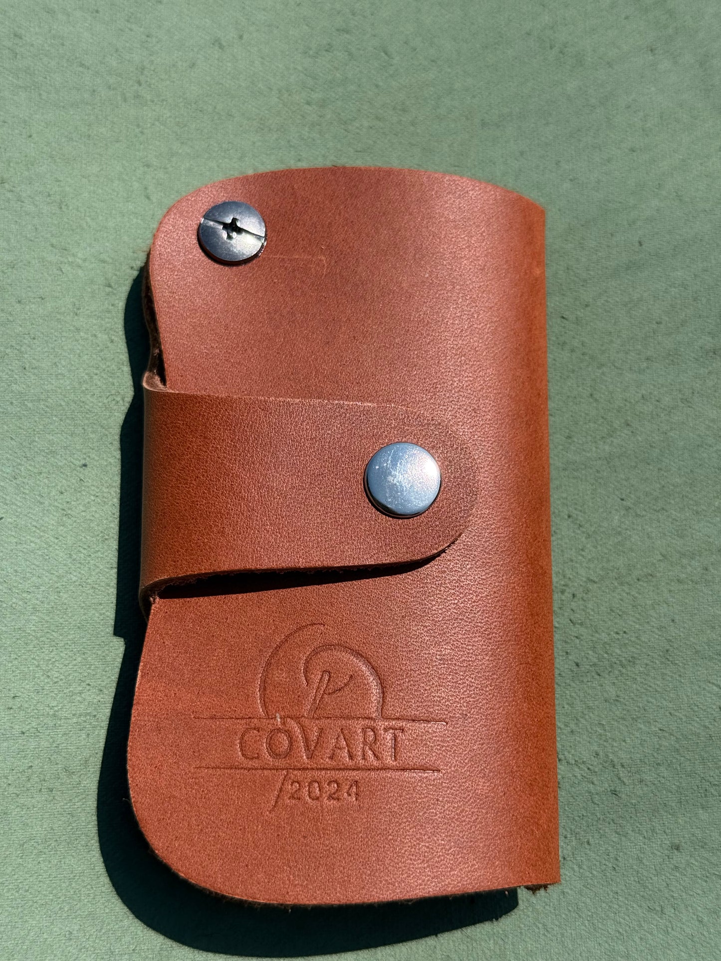 Leather key case