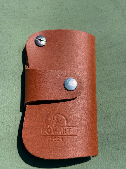 Leather key case