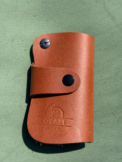 Leather key case