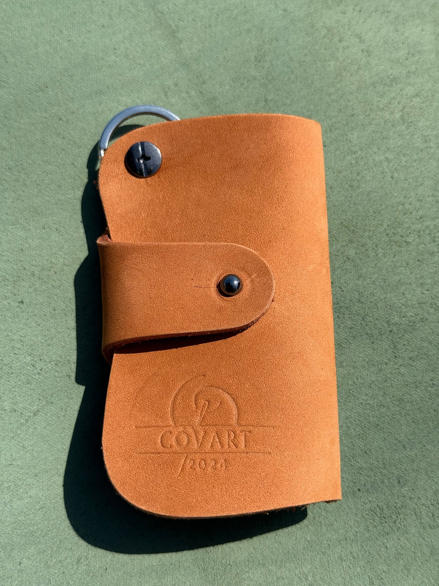 Leather key case