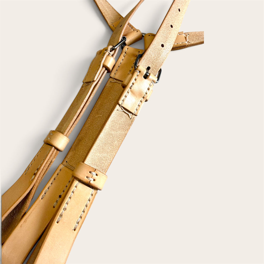 Replica of historical leather harnesses