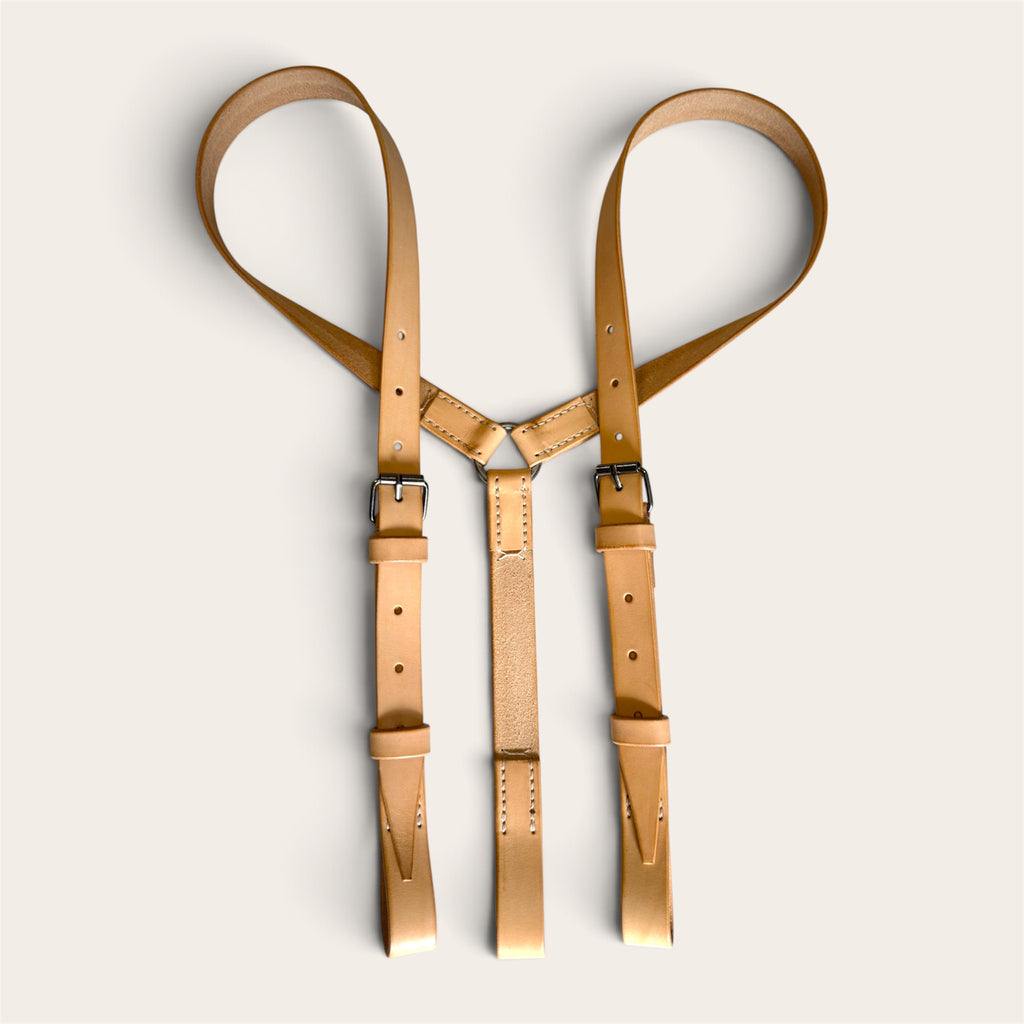 Set of historical military harnesses with a belt