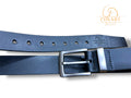 Hand-stitched leather belt Dravon