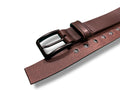 Hand-stitched leather belt Xyrian
