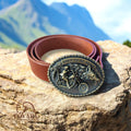 Kaelis leather belt